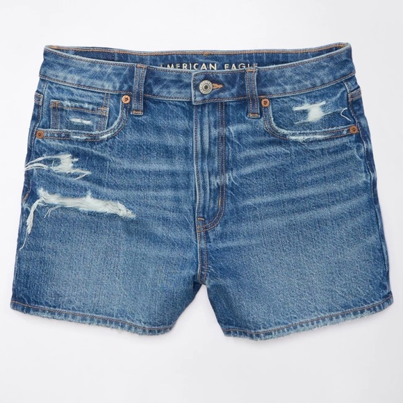 American Eagle Dark Blue Denim Jeans - Picture 2 of 5